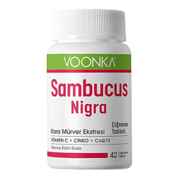 Voonka Sambucus Nigra 42 Çiğneme Tableti - Voonka