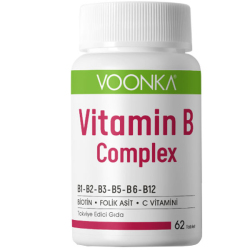 Voonka Vitamin B Complex 60 Tablet - Voonka