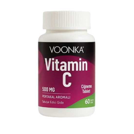 Voonka Vitamin C Çiğneme 60 Tablet - 1