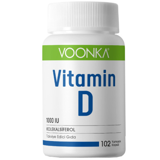 Voonka Vitamin D 102 Kapsül - 1