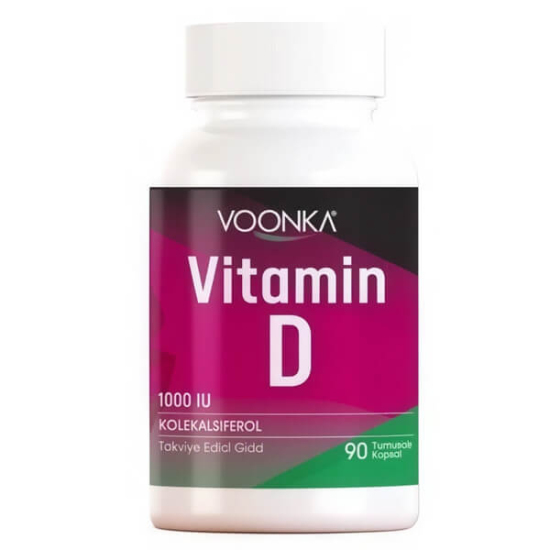 Voonka Vitamin D 90 Kapsül - 1