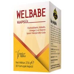 Welbabe 30 Kapsül Omega 3 Takviyesi - Doğaderma