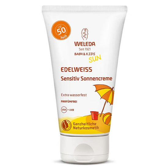 Weleda Bebek ve Çocuklar İçin Yüksek Koruma Faktörlü Mineral Filtreli Güneş Kremi SPF50+ 50 ml - 1