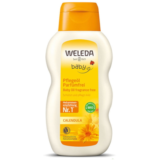 Weleda Calendula Organik Parfümsüz Bebek Yağı 200 ml - 1