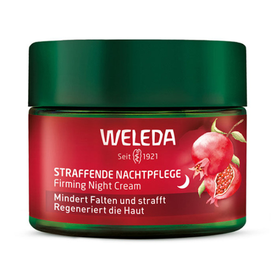 Weleda Pomegranate Maca Peptides Organik Nar Özlü Nemlendirici Gece Bakım Kremi 40 ml - 1