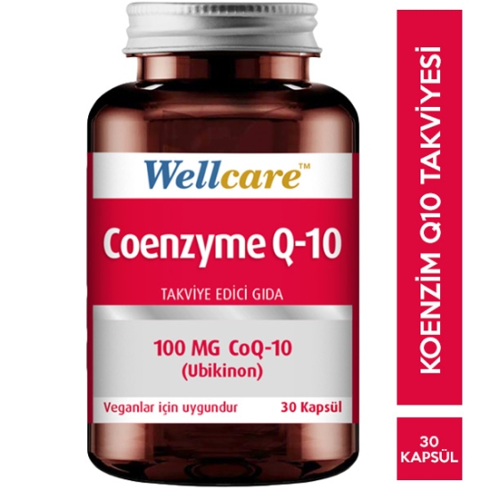 Wellcare Coenzyme Q10 100 mg 30 Kapsül - 1