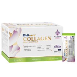Wellcare Collagen Beauty Boost Plus 10.000 mg Elma Aromalı 30 Saşe - Wellcare