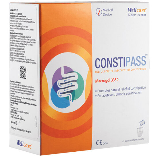 Wellcare Constipass Macrogol 3350 10 Saşe - 1