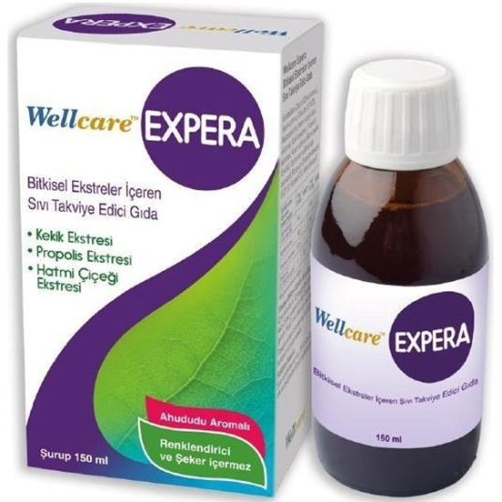 Wellcare Expera Bitkisel Şurup 150 ML - 1
