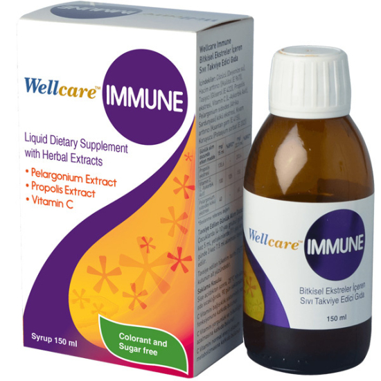 Wellcare Immune Şurup 150 ML - 1