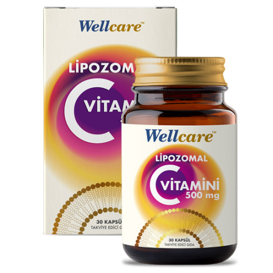 Wellcare Lipozomal C Vitamini 500 mg 30 Kapsül - 1