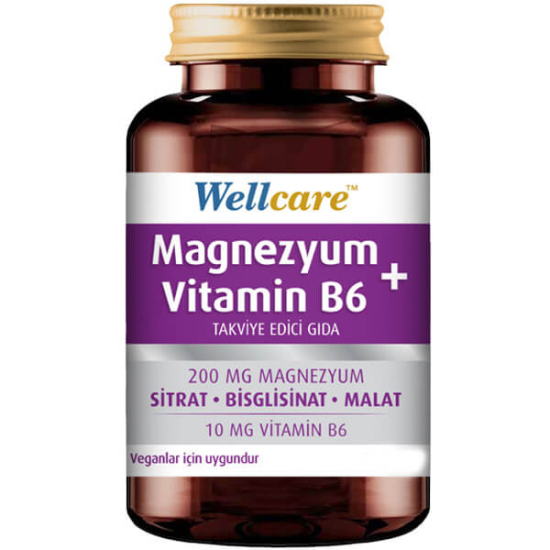 Wellcare Magnezyum Vitamin B6 30 Tablet - 1