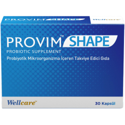 Wellcare Provim Shape 30 Kapsül - Wellcare