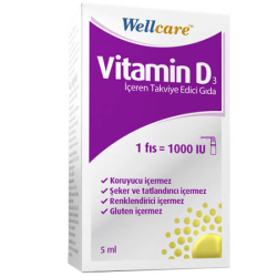 Wellcare Vitamin D3 1000 IU Sprey 5 ML - Wellcare