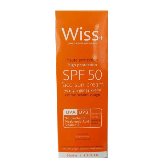 Wiss Leke Karşıtı Yüz Güneş Kremi SPF50 50 ml - 1