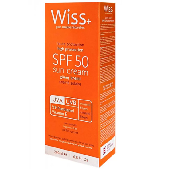 Wiss Plus Güneş Kremi SPF50 200 ml - 1