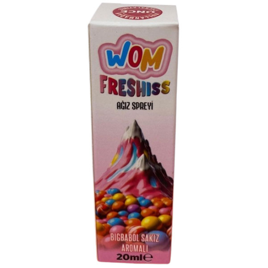 Wom Freshiss Ağız Spreyi Big Babol Sakız 20 ml - 1