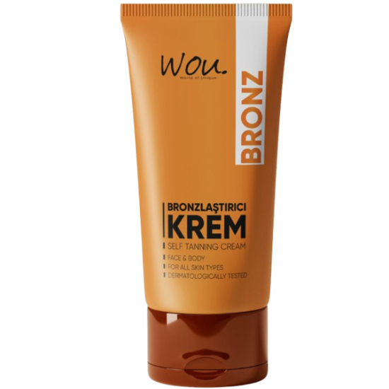 Wou World Of Unique Güneşsiz Bronzlaştırıcı ve Nemlendirici Krem Self Tanning 50 ml - 1