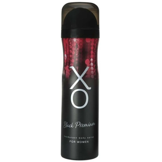 XO Deodorant Black Premium Kadın Sprey Deodorant 150 ML - 1