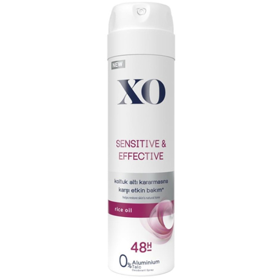 XO Sensitive Effective Kadın Sprey Deodorant 150 ml - 1