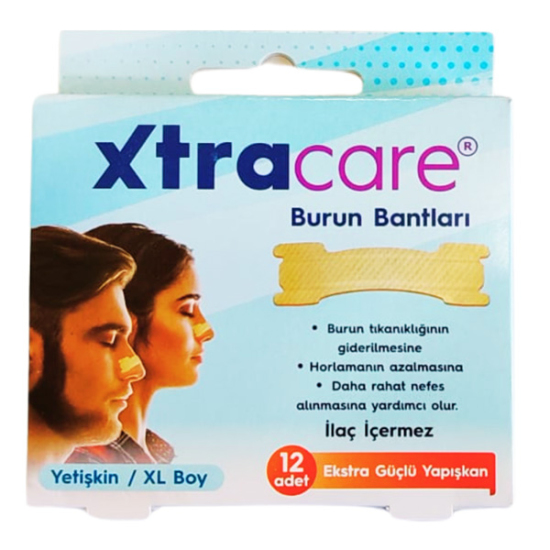 Xtracare Burun Bandı Yetişkin 12 li - 1