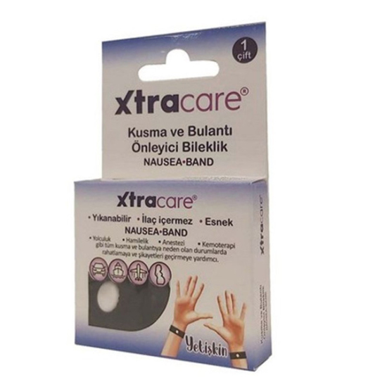 Xtracare Kusma ve Bulantı Önleyici Bileklik Siyah - 1