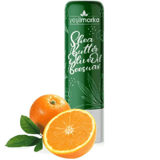 Yeşilmarka Doğal Dudak Balmı 4.15 gr Portakal Aromalı - 1