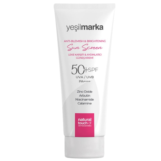 Yeşilmarka Leke Karşıtı Aydınlatıcı Renkli Güneş Kremi SPF 50 50 ml - 1