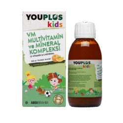 Youplus Kids VM Multivitamin ve Mineral Kompleksi 150 ml - Abdi İbrahim