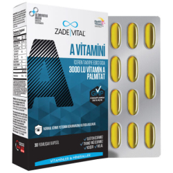Zade Vital A Vitamini 30 Kapsül - Zade Vital