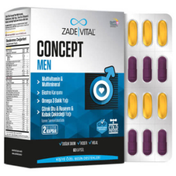 Zade Vital Concept Men 60 Kapsül - Zade Vital