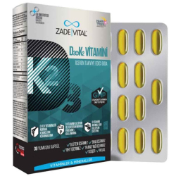 Zade Vital D3 K2 Vitamini 30 Kapsül - Zade Vital