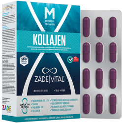 Zade Vital Marine Collagen Hyaluronic Acid 40 Kapsül Kolajen Takviyesi - Zade Vital