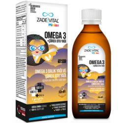 Zade Vital Miniza Omega 3 Çörek Otu Yağı 150 ML - Zade Vital