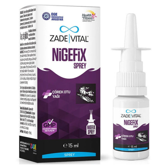 Zade Vital Nigefix Nazal Sprey 15 ML Çörek Otu Yağı - 1