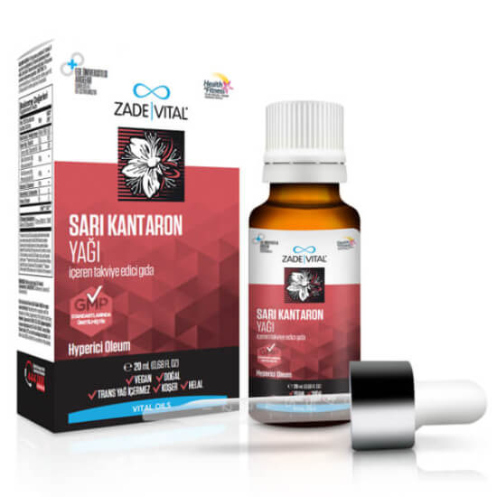 Zade Vital Sarı Kantaron Yağı 20 ml - 1