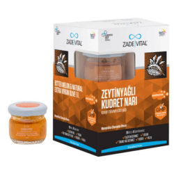 Zade Vital Zeytinyağlı Kudret Narı 20 ml x 8 Cam Kavanoz - Zade Vital