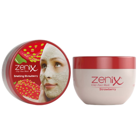 Zenix Clay Face Mask Smelling Strawberry 350 gr - 1