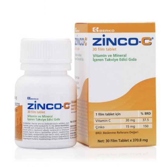 Zinco C 15 mg 30 Tablet - 1