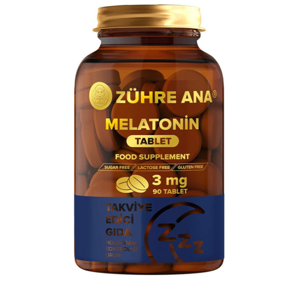 Zühre Ana Melatonin Tablet 3 mg 90 Tablet - 1