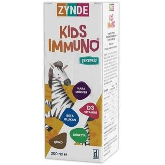 Zynde Kids Immuno Şurup 200 ML - 1